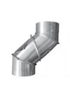 Koleno regulované 4 segmentové s čistícími otvory