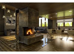 Vytápění moderními krbovými kamny a krbovými vložkami je ekologické