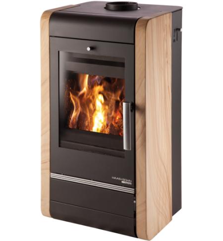 Krbová kamna Haas+Sohn Avesta černá, woodstone prestige