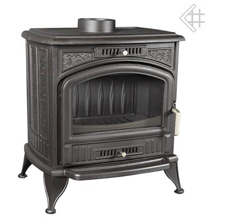 Litinová krbová kamna KRATKI KOZA K6 ASDP s automatickou regulací