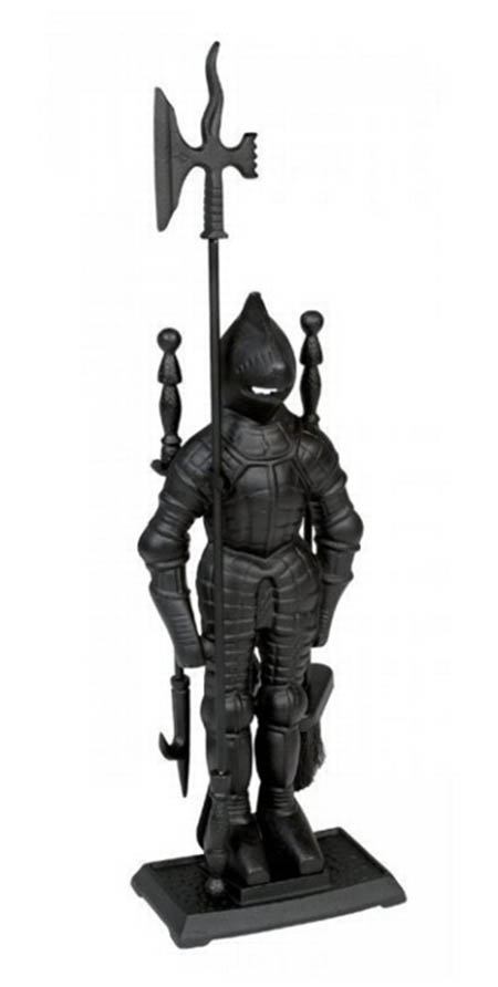 Krbové nářadí LIENBACHER 21.02.830.2 rytíř 3-dílné černě lakované