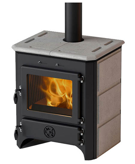 Krbová kamna MBS SD VULKAN S  mastek 14,2 kW