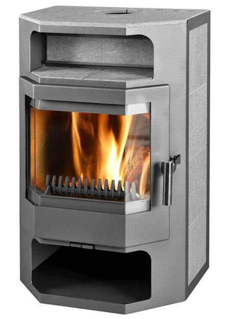 Krbová kamna Frankfurt šedá