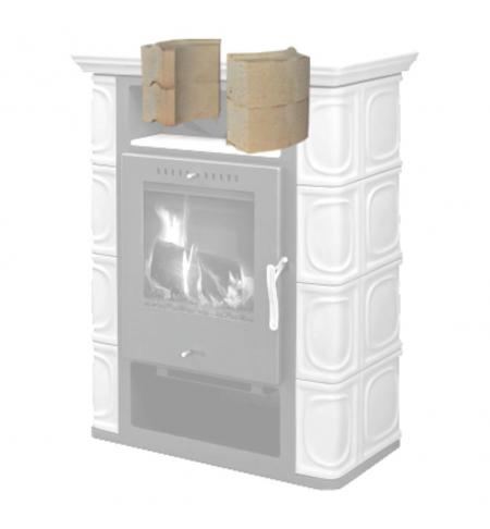 THORMA AKUMULAČNÍ OBKLAD ŠAMOTOVÝ BORGHOLM TOP - 10 KG