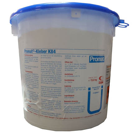Žáruvzdorné lepidlo Promat K84, kbelík 7,5 kg