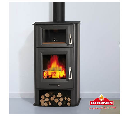 Krbová kamna s troubou Bronpi TUDELA