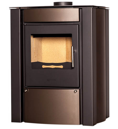 Krbová kamna HS Flamingo  AMOS hnědá - sametová