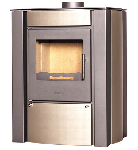 Krbová kamna HS Flamingo  AMOS olivová