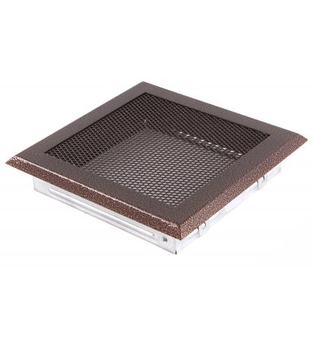 Krbová mřížka 16x16cm stará měď