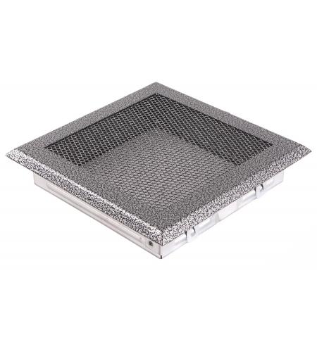 Krbová mřížka 16x16cm staré stříbro