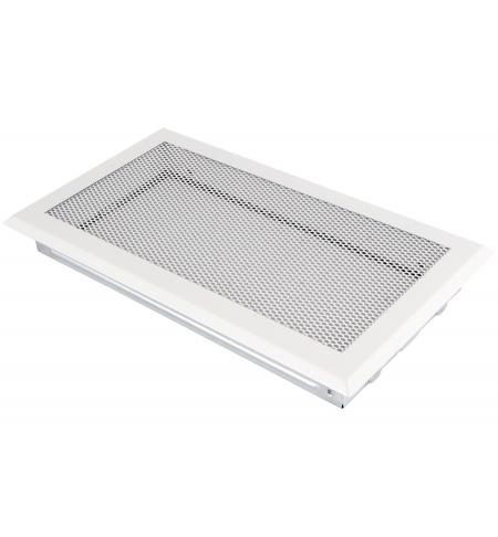 Krbová mřížka 16x32cm bílá