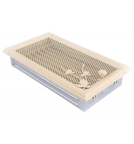 Krbová mřížka 16x32cm s žaluzií RETRO slonová kost