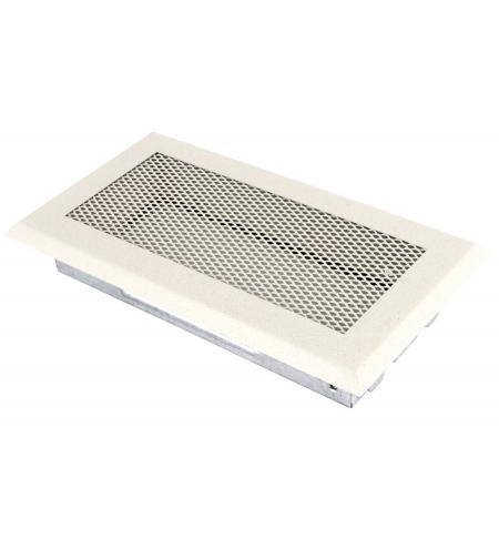 Krbová mřížka 10x20 cm krémový brokát