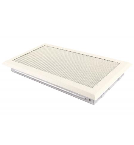 Krbová mřížka 16x32cm krémový brokát