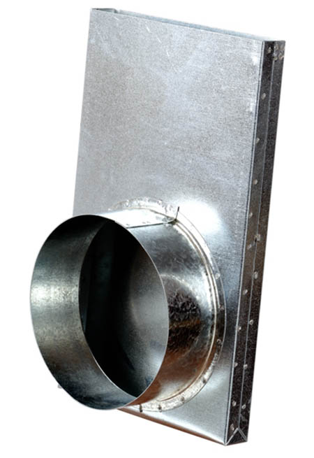 Redukce externího přívodu vzduchu 150mm, flex KRATKI