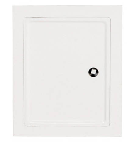 Komínová dvířka bílá - střední