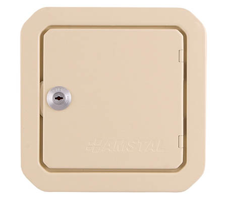 Revizní dvířka 140x140, krémová