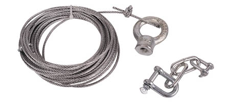 Lanový nástavec na závaží 10m