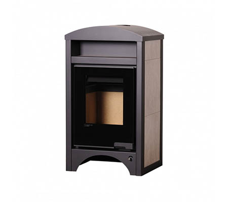 Krbová kamna HS Flamingo AQUAFLAM VARIO BARMA 11/5 Bělený Dub