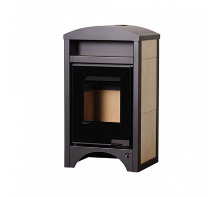 Krbová kamna HS Flamingo AQUAFLAM VARIO BARMA 11/7 Javor