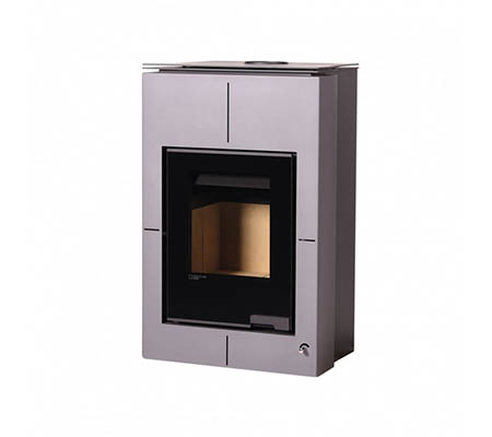 Krbová kamna HS Flamingo AQUAFLAM VARIO  SAPORO 11/7kW šedá