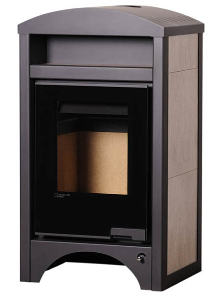 Krbová kamna HS Flamingo AQUAFLAM VARIO BARMA 11 Bělený Dub