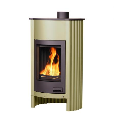 Krbová kamna HS Flamingo MASTERFLAMME  Grande I, olivová