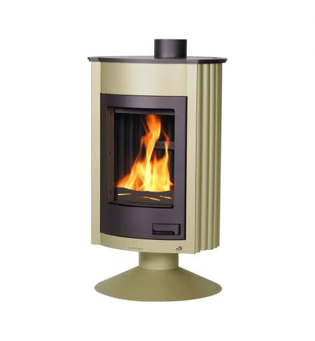 Krbová kamna HS Flamingo MASTERFLAMME  Medie II, olivová