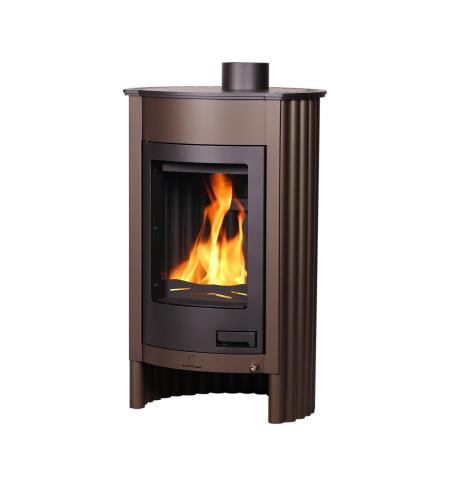 Krbová kamna HS Flamingo MASTERFLAMME  Medie I, hnědá - sametová