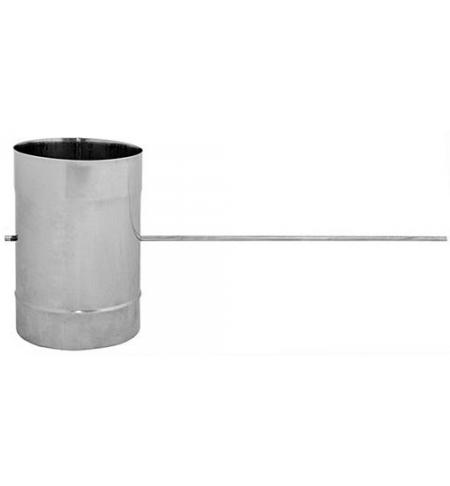 Klapka do kouřovodu nerez 1mm, 200mm