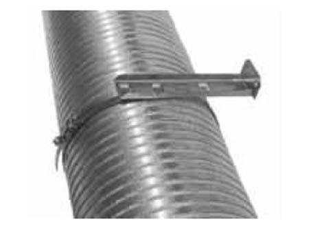 Konzole pro ohebné potrubí