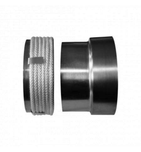 Napojení do keramického komínu - po kouři průměr 200 mm