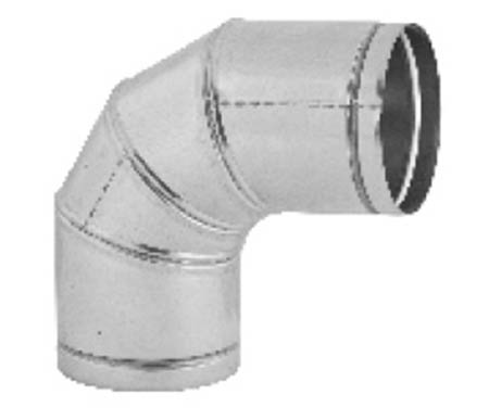 Koleno stavitelné 0–90° průměr 100 mm