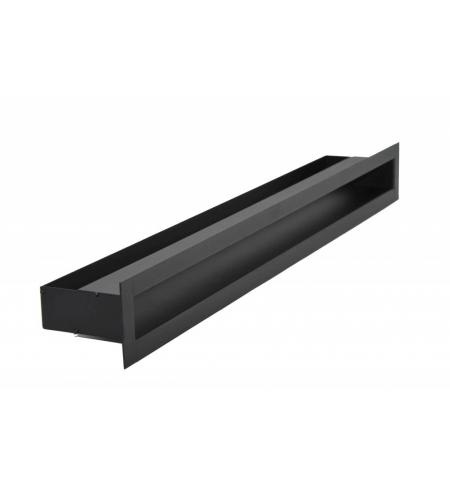 Krbová mřížka otevřená 70x9 černá