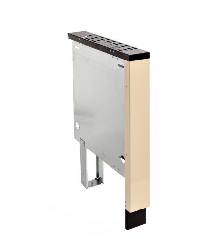 KVS Moravia Ochlazovací panel ke sporákům béžový (černý horní kryt)