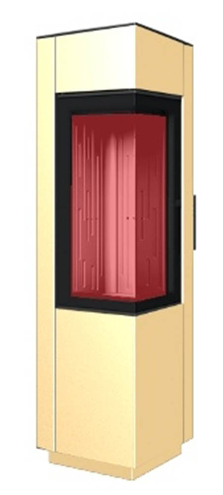 Krbová kamna Bef Aries 3 E pearl beige