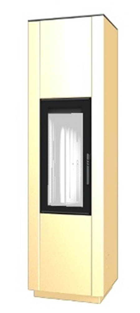 Krbová kamna Bef Aries 7 pearl beige