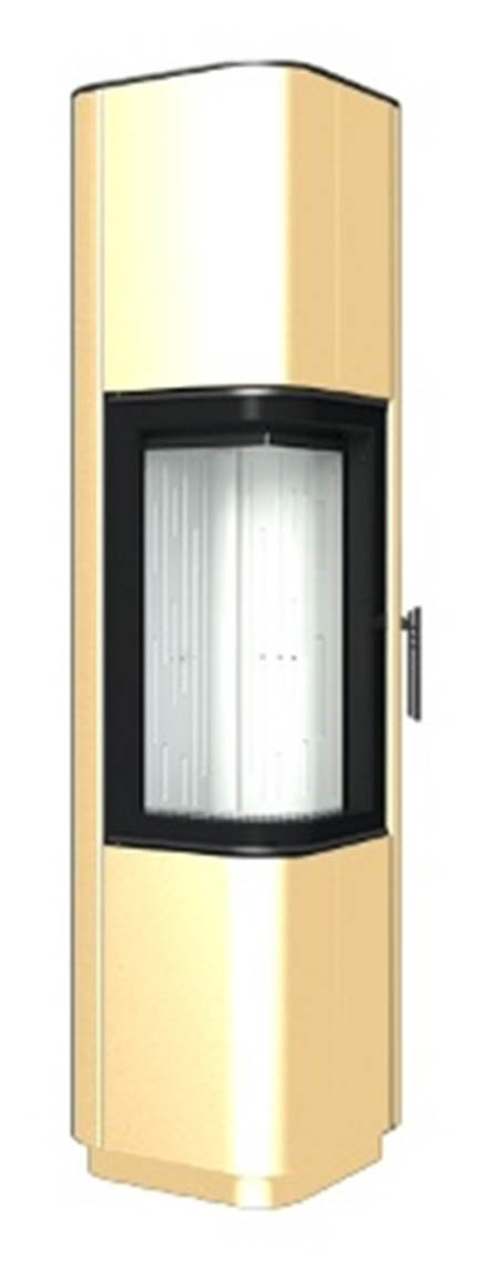 Krbová kamna Bef Aries 7 ER pearl beige