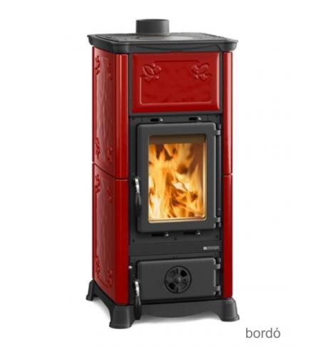 Kachlová kamna Nordica Emiliana bordó