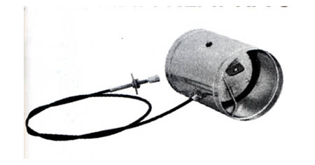 Ovládaná klapka se silikonovým těsněním 125 mm