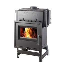 Krbová vložka HAAS SOHN VESUVIO II/10/1S s výměníkem, černá/litinová dvířka