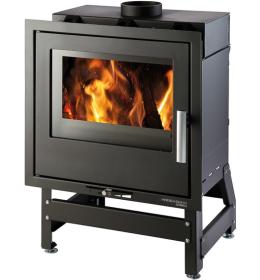 Krbová vložka HAAS+SOHN VESUVIO II 1S černá / litinová dvířka