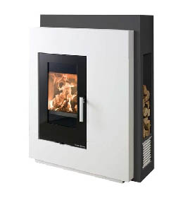 Krbová stavebnice HAAS SOHN PINUS II, krbová vložka Pinus AL, smaltovaná dvířka