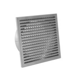 Mřížka design pro přívod externího vzduchu – na fasádu nerez průměr 125 mm