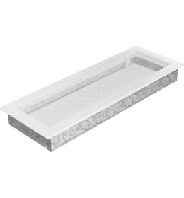 KRATKI mřížka 17x49 cm bílá