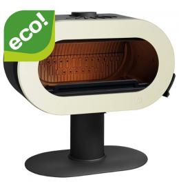 Litinová kamna INVICTA FIFTY krémová ref. 6480-46