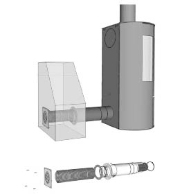 Set k napojení externího přívodu vzduchu