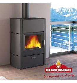 Bronpi HYDRONOVA PLUS teplovodní krbová kamna