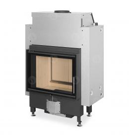 DYNAMIC WB 2g 66.50.01P - krbová vložka s teplovodním výměníkem, trojsklem a zadním přikládáním