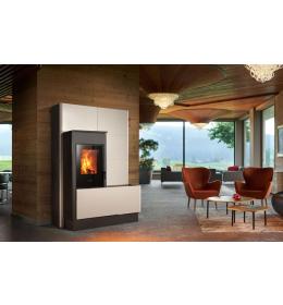 Piazzetta E228 H hybridní kamna na dřevo a pelety